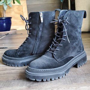 Maguire Shoes - Belluno Black Suede Boots